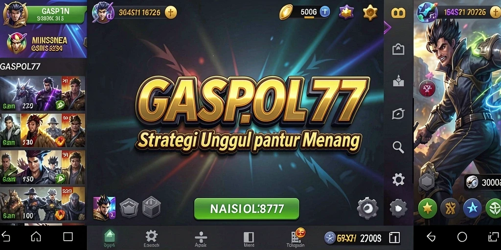 Tangkapan layar GASPOL77 menampilkan aksi strategi yang seru dan intens.