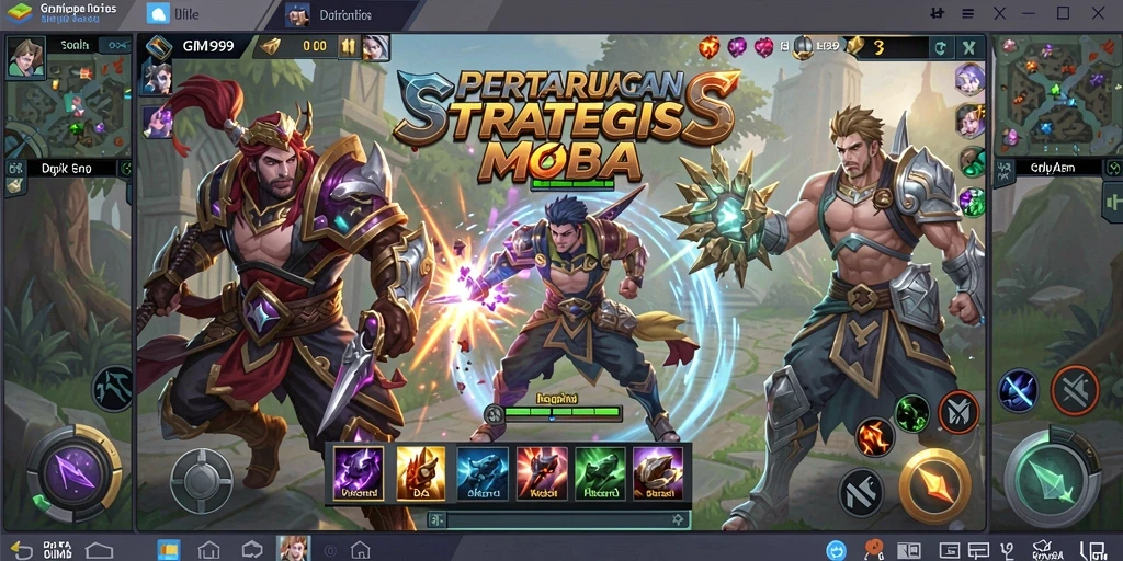 Tampilan gameplay GIM999 yang mengasyikkan dan penuh aksi.