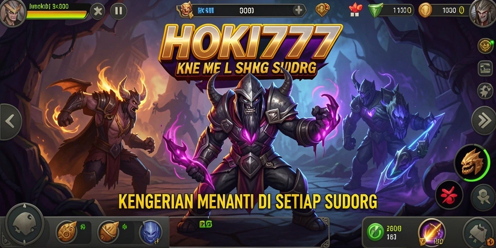 Screenshot menegangkan dari gameplay HOKI777 yang penuh kengerian.