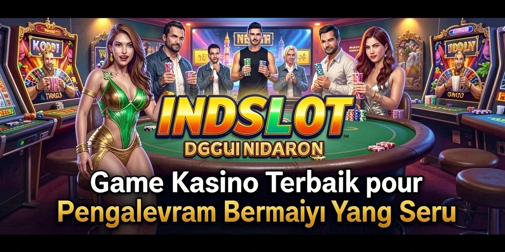 Tampilan permainan slot yang menarik dan seru di INDSLOT.