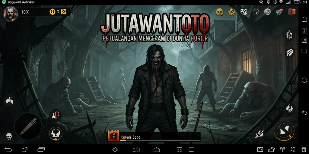 Gameplay mendebarkan dengan suasana mencekam dari JUTAWANTOTO.