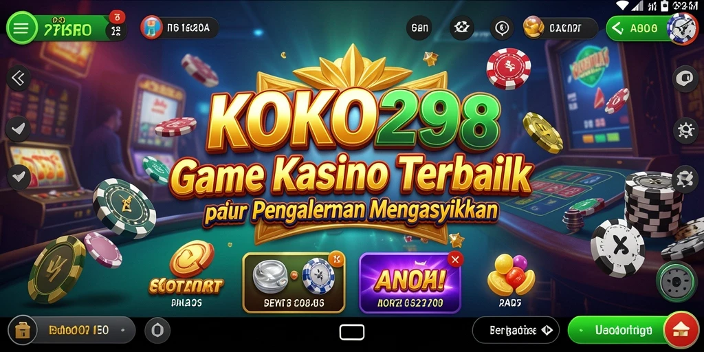 Screenshot KOKO288 menampilkan gameplay yang mengasyikkan di kasino.