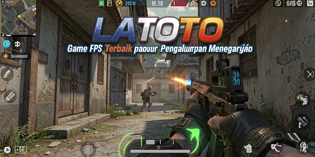 Tampilan epik dari gameplay LATOTO yang penuh aksi.