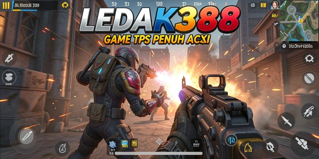 Tampilan menarik dari gameplay TPS LEDAK388 yang penuh aksi.