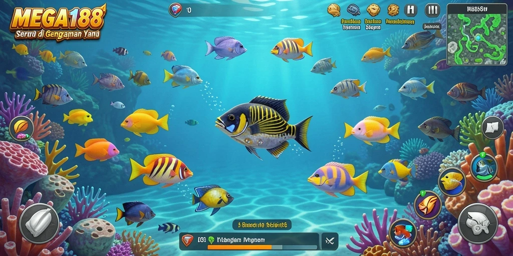 Gameplay seru Tembak Ikan di MEGA188 yang memikat.