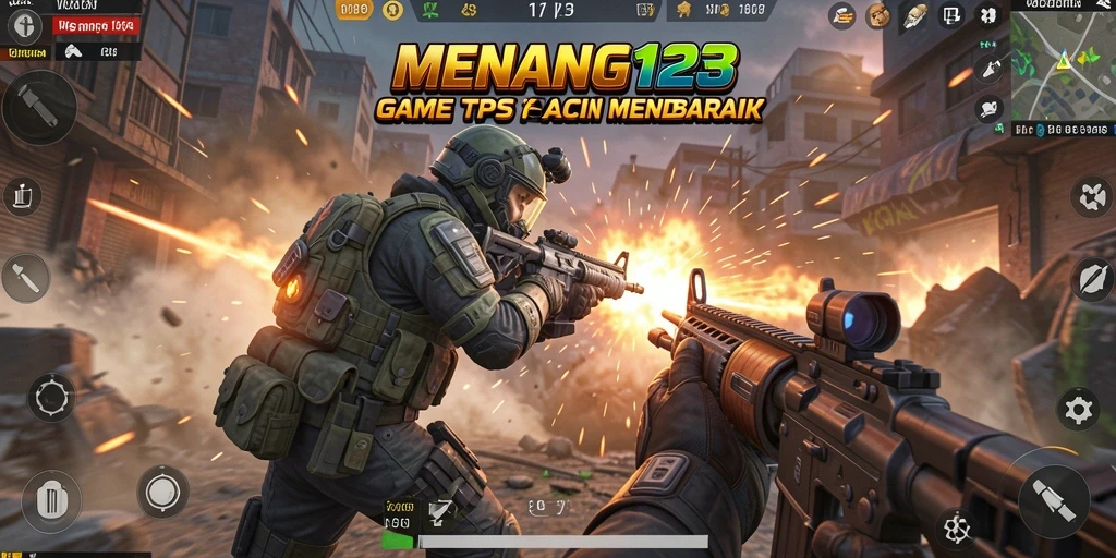 Tampilan gameplay seru dan mendebarkan dalam MENANG123.
