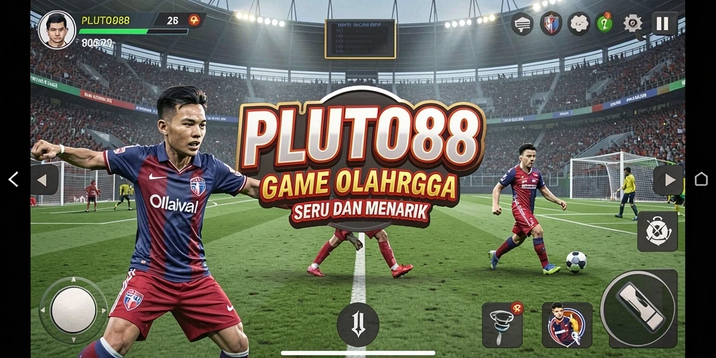 Tampilan seru permainan olahraga yang tersedia di PLUTO88.