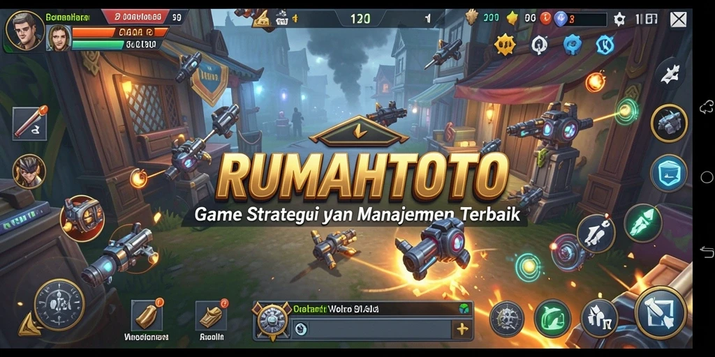 Gameplay strategis yang menantang dan menarik di RUMAHTOTO.