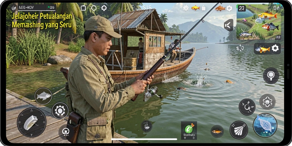 Tangkap ikan besar di S13 dengan gameplay yang seru.