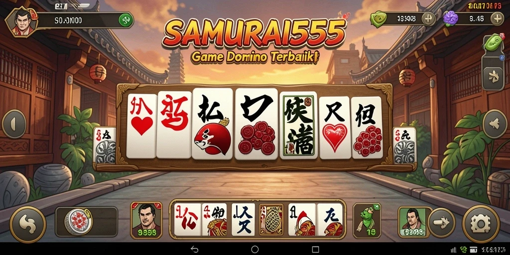Tampilan gameplay menarik dalam SAMURAI555 yang mengasyikkan.