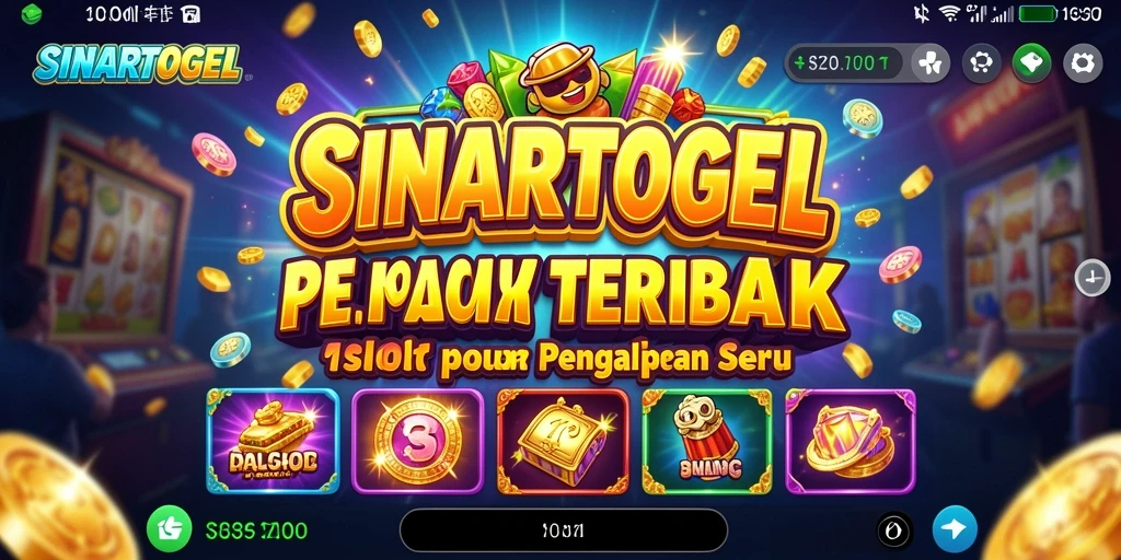 Tampilan gameplay SINARTOGEL yang memukau dengan berbagai tema slot.