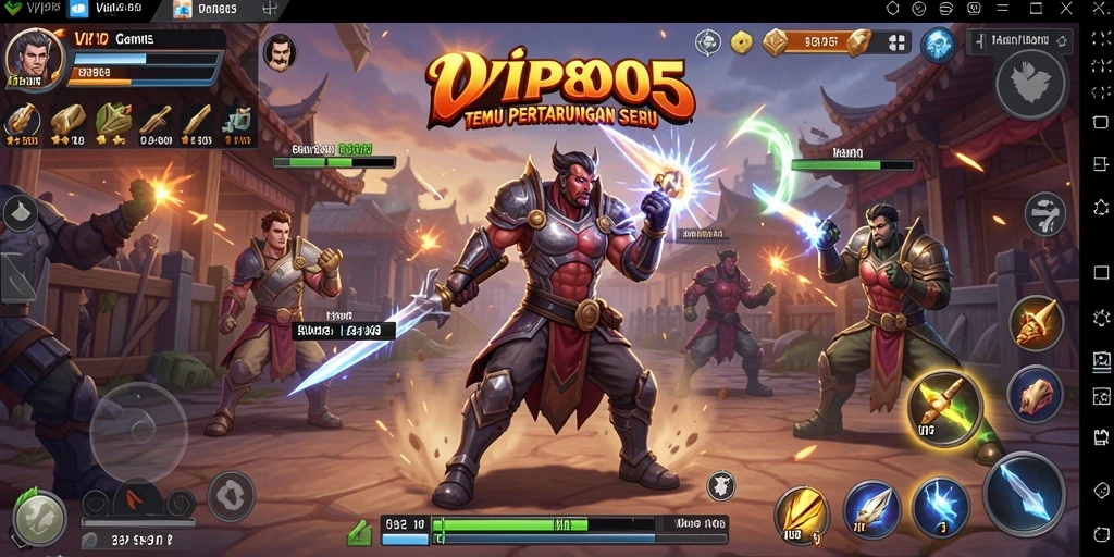 Tampilan menarik dari gameplay TPS di VIP805.