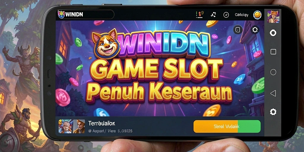 Tampilan gameplay yang menawan dari WINIDN saat berputar slot.