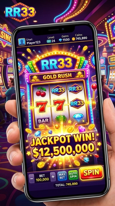 Screenshot aplikasi rr33 dengan tampilan kategori aplikasi yang jelas.